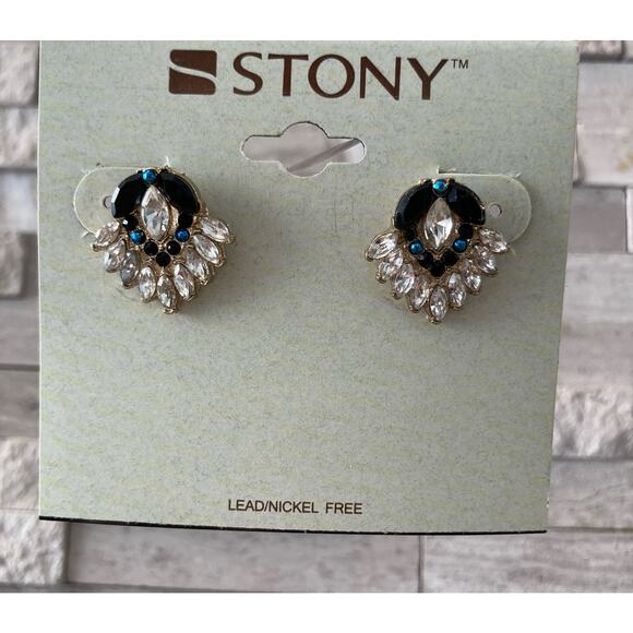 Earrings Stony Turquoise - Picture 2 of 6